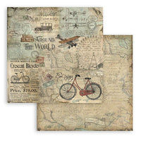 Stamperia Paper Pack 8" x 8" - Around the World