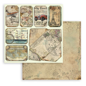 Stamperia Paper Pack 8" x 8" - Around the World