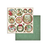 Stamperia Paper Pack 8" x 8" - Classic Christmas
