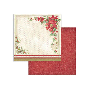 Stamperia Paper Pack 8" x 8" - Classic Christmas