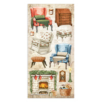 Stamperia Collectables Paper Pad - Home For The Holidays