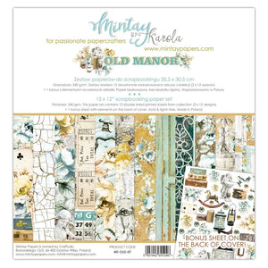Mintay Paper Pack 12" x 12" - Old Manor
