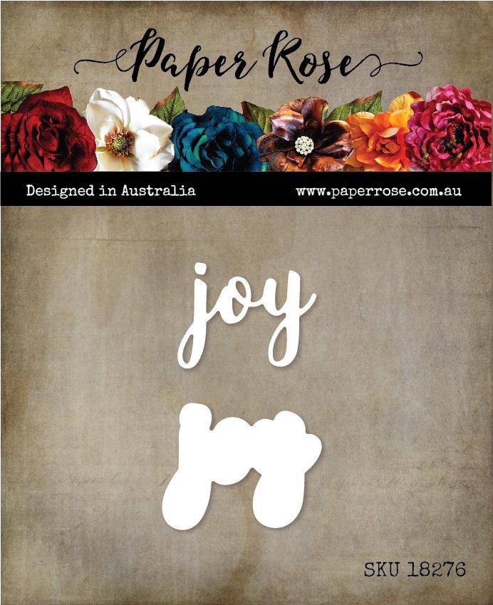 Paper Rose Die - Joy Layered