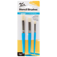 Mont Marte Signature Stencil Brushes (3pk)