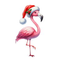 5 Crazy Ladies Stickers - Tropical Christmas
