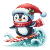 5 Crazy Ladies Stickers - Tropical Christmas
