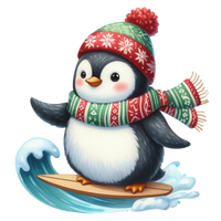 5 Crazy Ladies Stickers - Tropical Christmas
