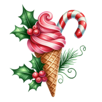 5 Crazy Ladies Stickers - Tropical Christmas
