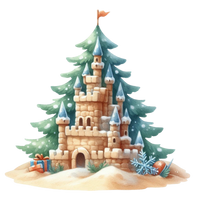 5 Crazy Ladies Stickers - Tropical Christmas