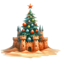 5 Crazy Ladies Stickers - Tropical Christmas