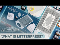Spellbinders Betterpress Letterpress System Bundle
