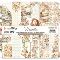 Scrapboys Paper Pad 8" - Rosalia