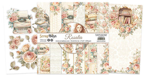 Scrapboys Paper Pad 8" - Rosalia