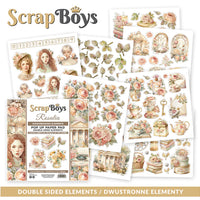 Scrapboys Paper Pad 6" Pop Up - Rosalia