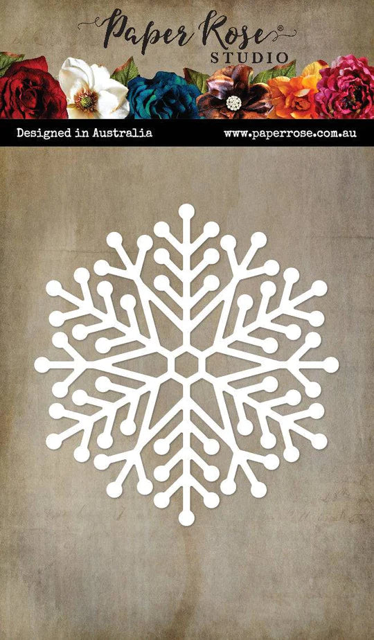 Paper Rose Die - Snowflake Set 1