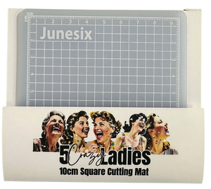 5 Crazy Ladies - Cutting Mat (10cm square)