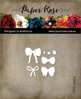 Paper Rose Die Set - Tiny Bows
