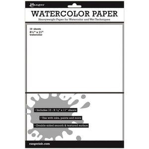 Ranger Watercolour Paper - 8.5" x 11" 10 pcs