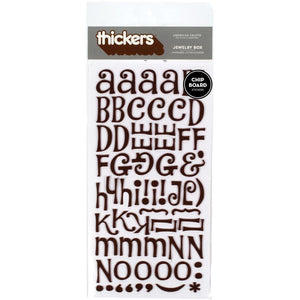 AC Thicker Stickers - Jewelry Box Chestnut