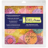 Gel Press Gel Plate - 12' x 12"
