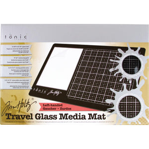 Tim Holtz Glass Media Mat - Travel Left-Handed