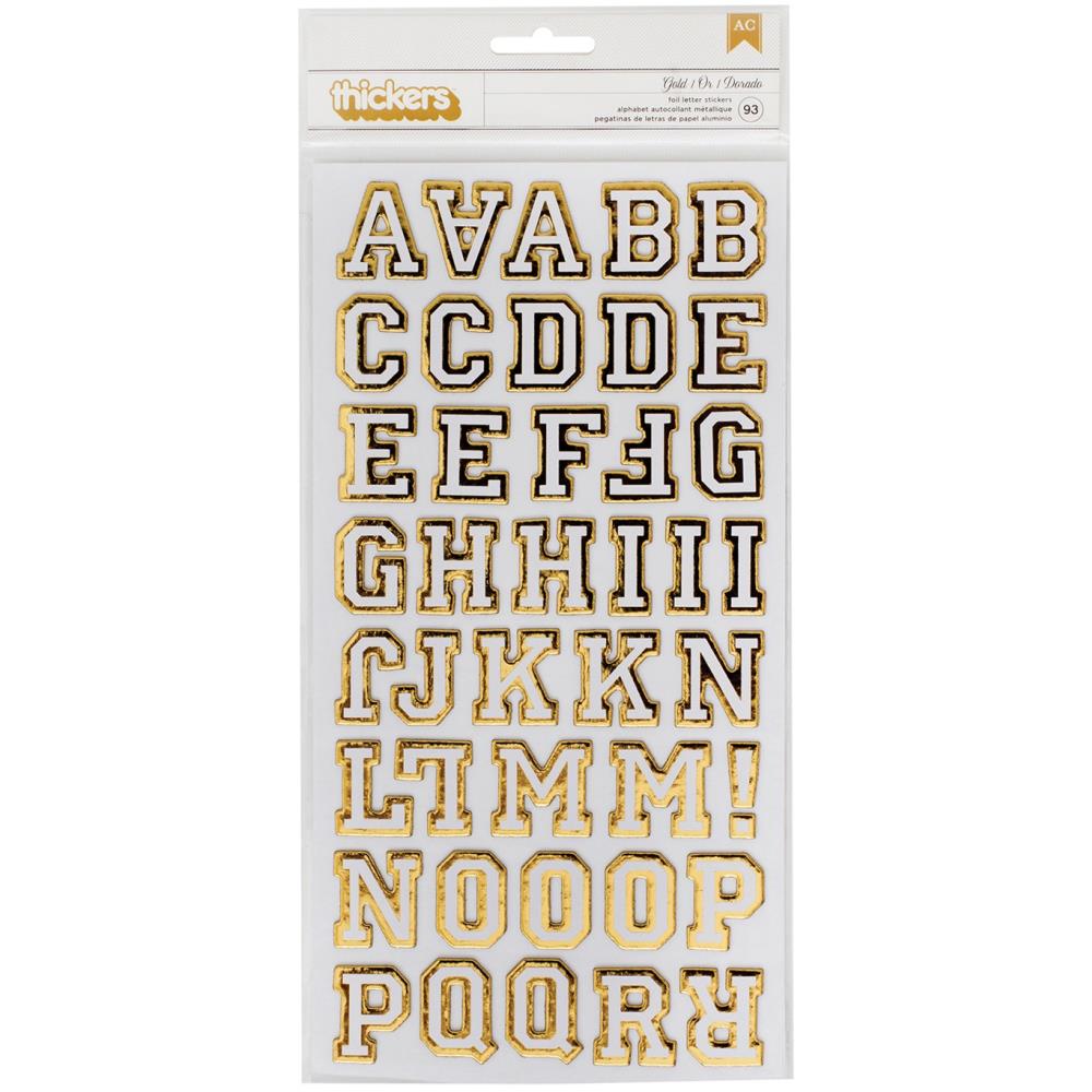 AC Thicker Stickers - Gold