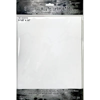 Tim Holtz Distress White Heavystock A4