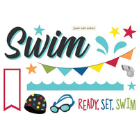 Simple Stories Page Pieces - Swim
