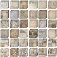 Tim Holtz Paper Pad 12" x 12" - French Industrial
