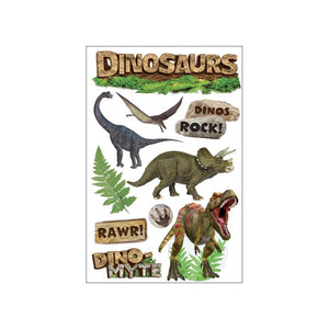 Paper House 3D Stickers - Dinosaurs