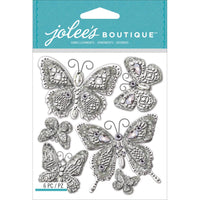 Jolee's Boutique Bling Stickers - Butterflies