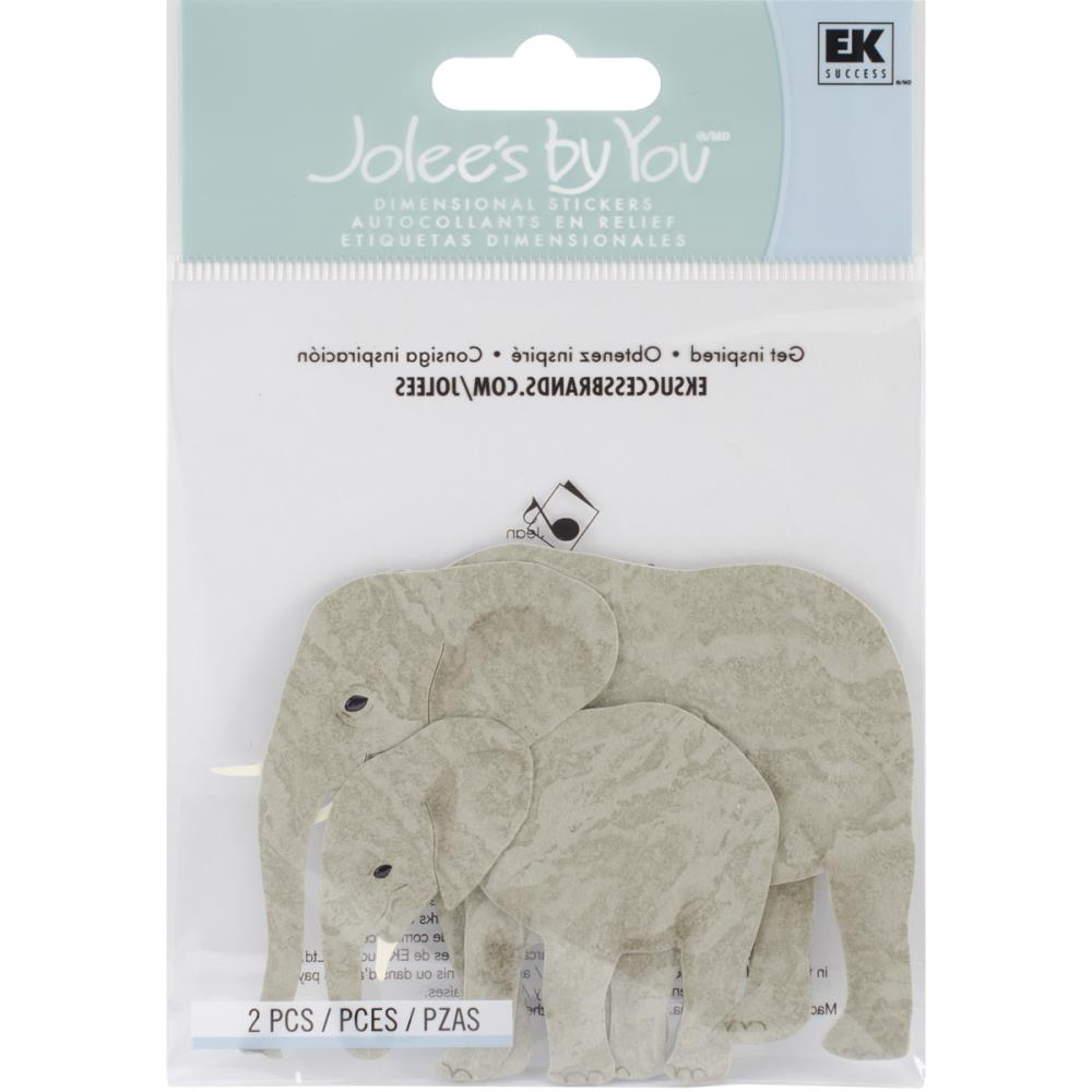 Jolee's Boutique 3D Stickers - Elephants