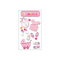 Jolee's Boutique 3D Stickers - Baby Girl
