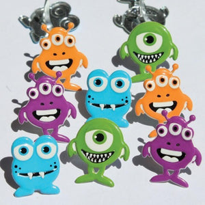 Dress My Craft Brads 12pk - Monster