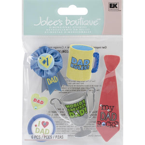 Jolee's Boutique 3D Stickers - No 1 Dad