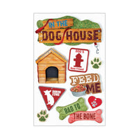 Paper House 3D Stickers - Dog