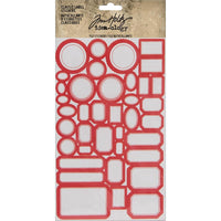 Tim Holtz Stickers - Classic Label
