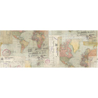 Tim Holtz Collage Paper - Travel
