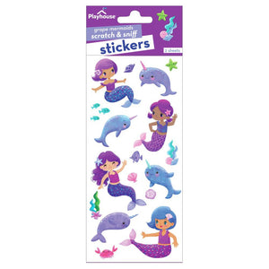 Paper House Stickers - Scratch & Sniff: Mermaids