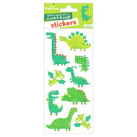 Paper House Stickers - Scratch & Sniff: Green Apple Dinosaurs