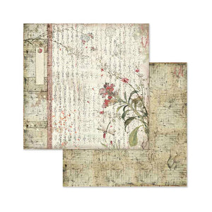 Stamperia Paper Pack 8" x 8" - Oriental Garden