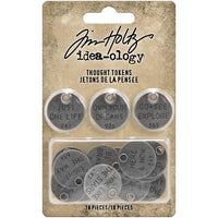 Tim Holtz Metals - Thought Tokens
