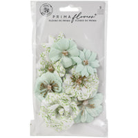 Prima Flower Pack - Watercolor Floral: Minty Water
