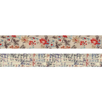 Tim Holtz Linen Tape - Floral
