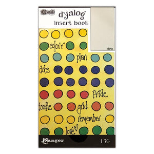 Dylusions Dylog Insert Book - Dots #3