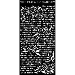 Stamperia Stencil - Garden Of Promises: The Flower Garden