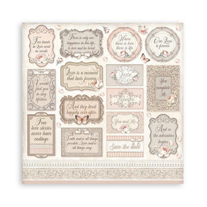 Stamperia Paper Pack 8" x 8" - You and Me