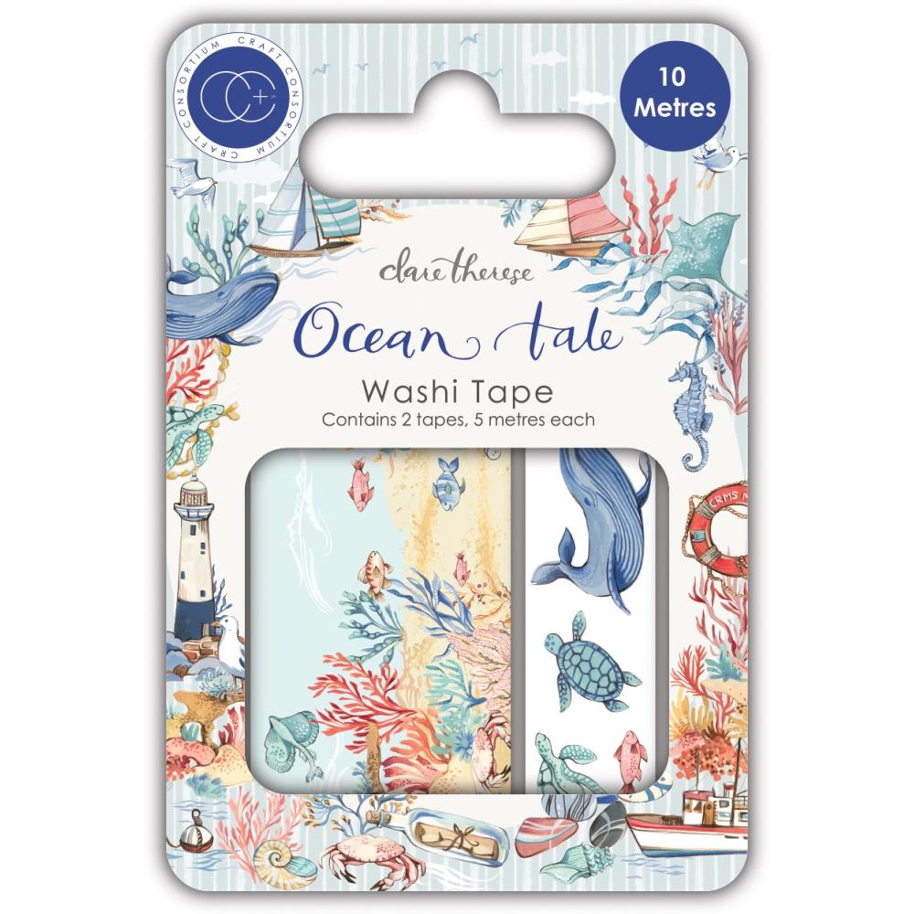 CC Washi Tape - Ocean Tales 2Pk