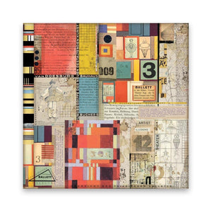 Stamperia Fabric - Bauhaus