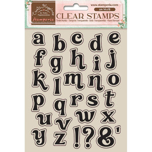 Stamperia Stamp Set - Create Happiness: Alphabet